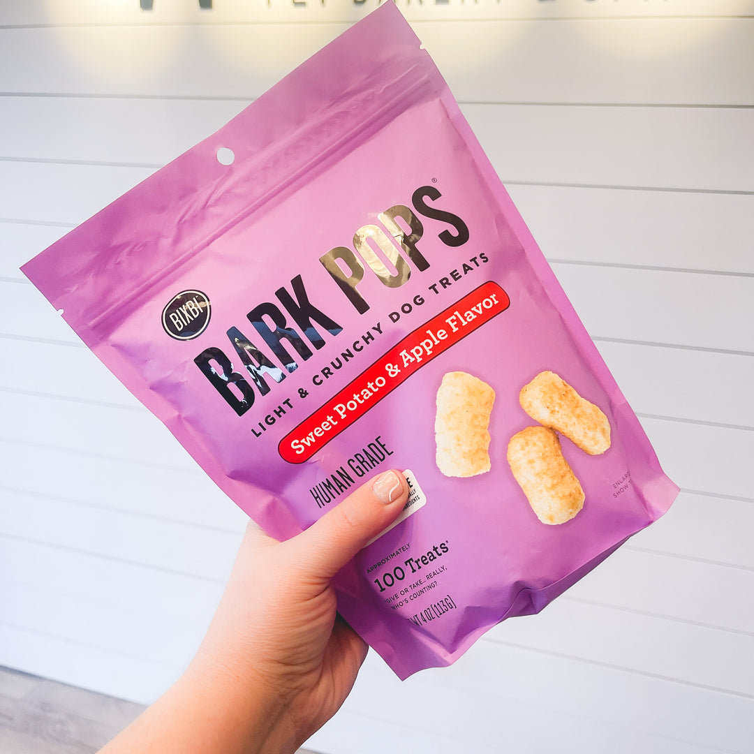 Bixbi | Bark Pops | Sweet Potato & Apple