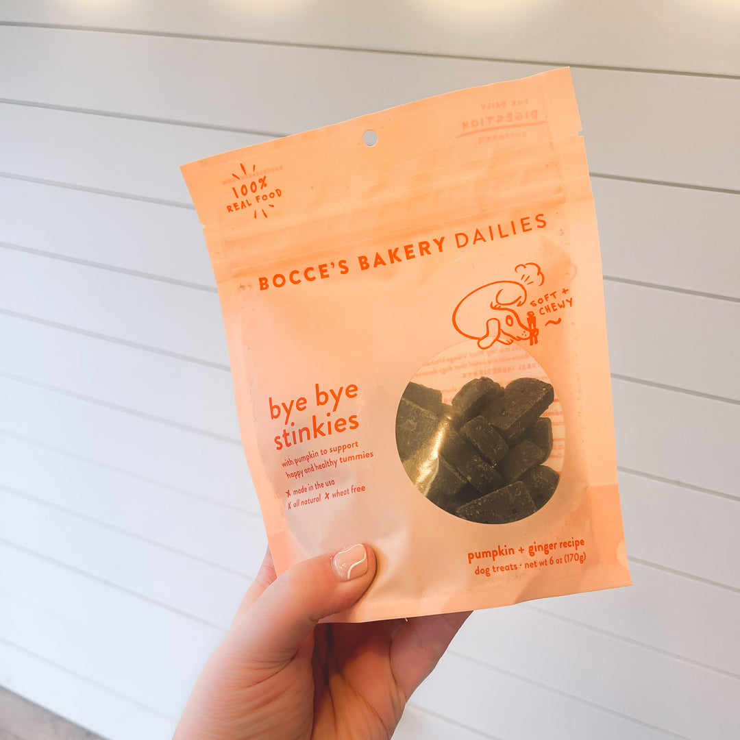 Bye Bye Stinkies | Soft & Chewy Treats for Digestion 6 oz