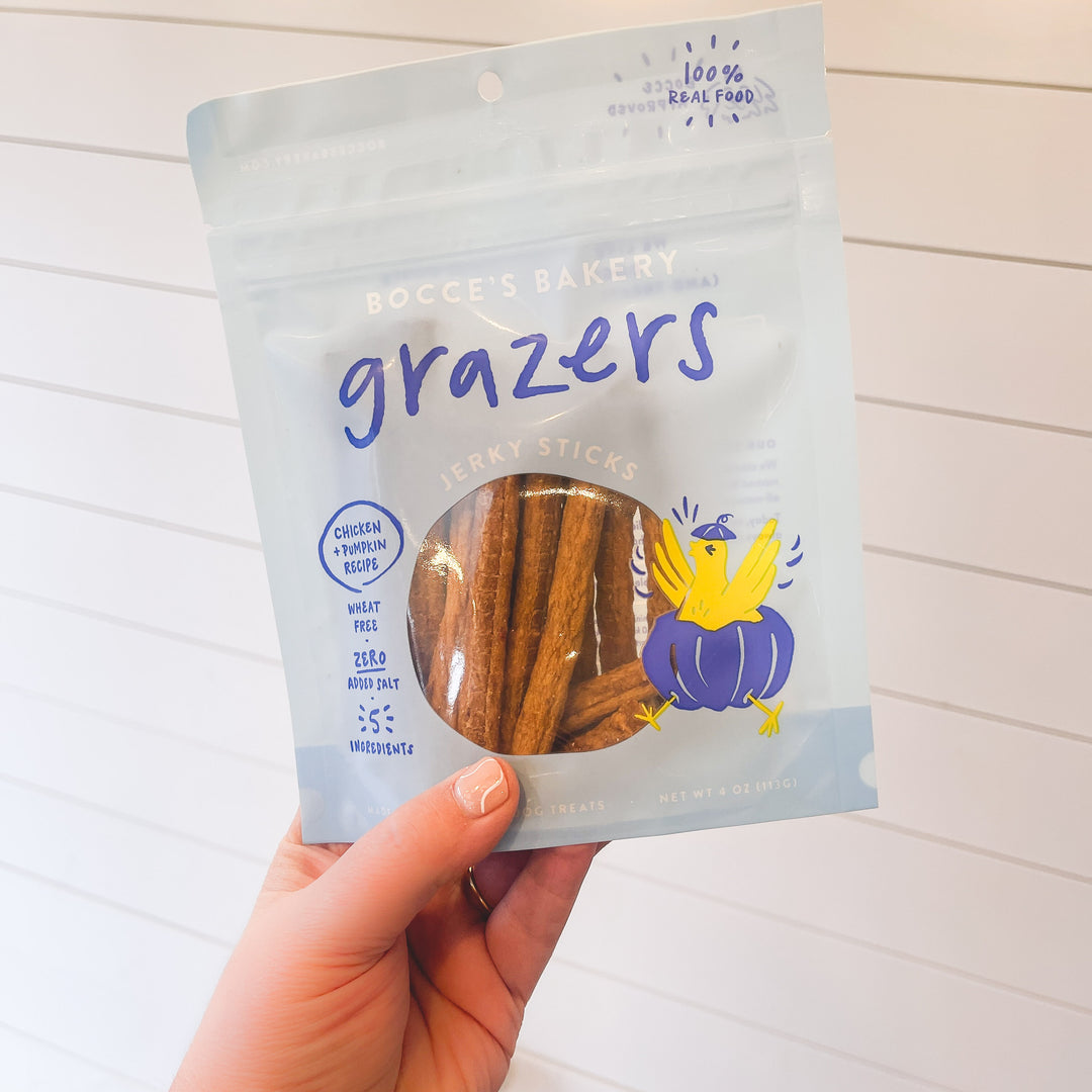 Grazers Chicken & Pumpkin Jerky Sticks | 4 oz
