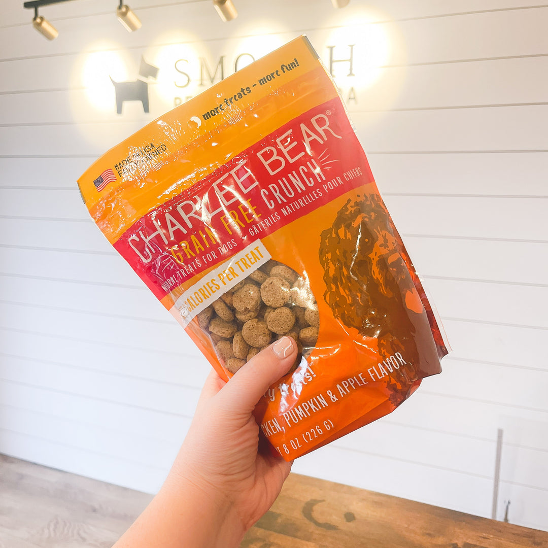 Charlee Bear Grain Free Crunch | Chicken, Pumpkin & Apple 8 oz