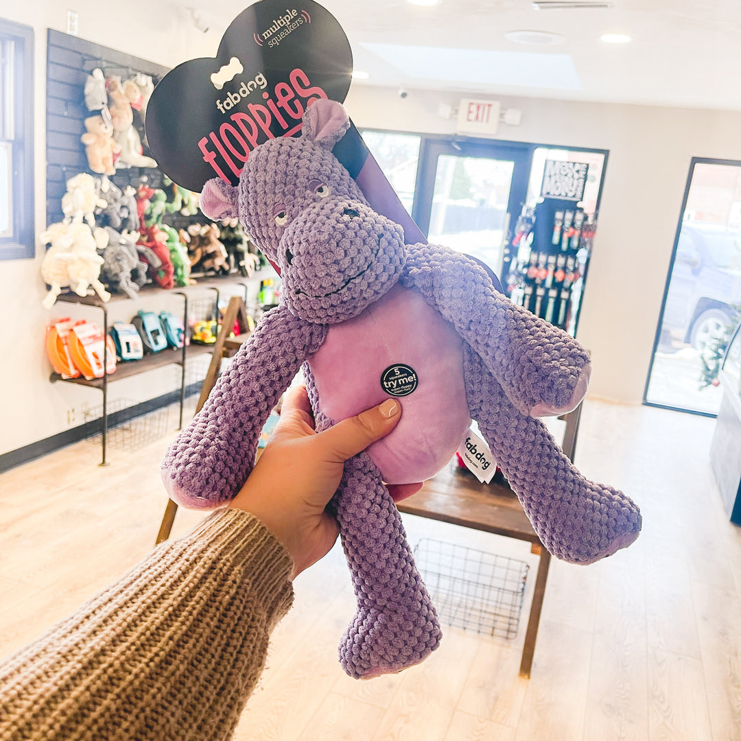 Lg Floppy Hippo | FabDog