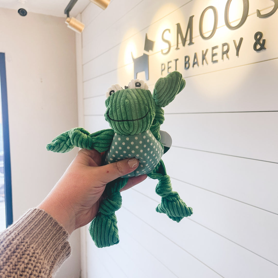 Small Fergie Frog Knottie | HuggleHounds
