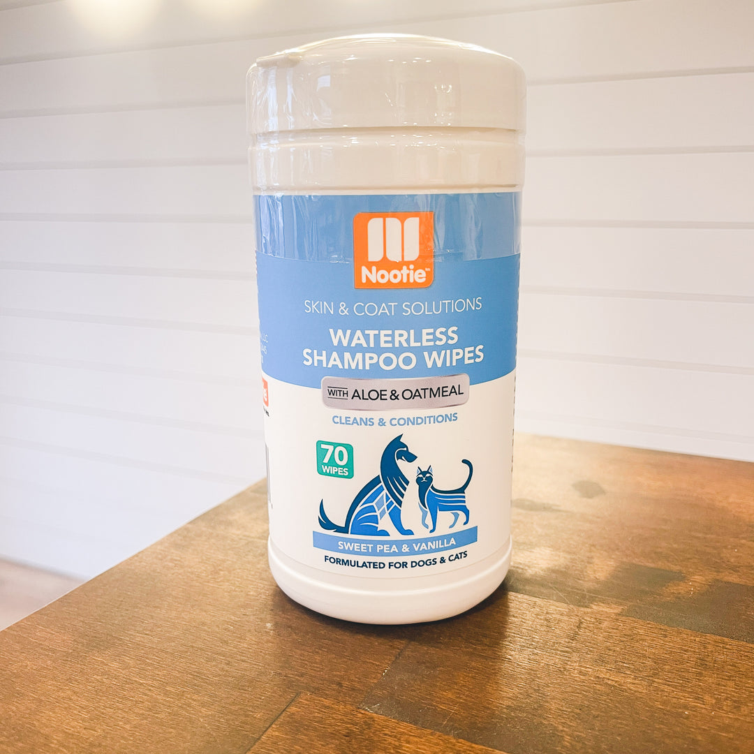 Nootie | Waterless Shampoo Wipes | Sweet Pea & Vanilla