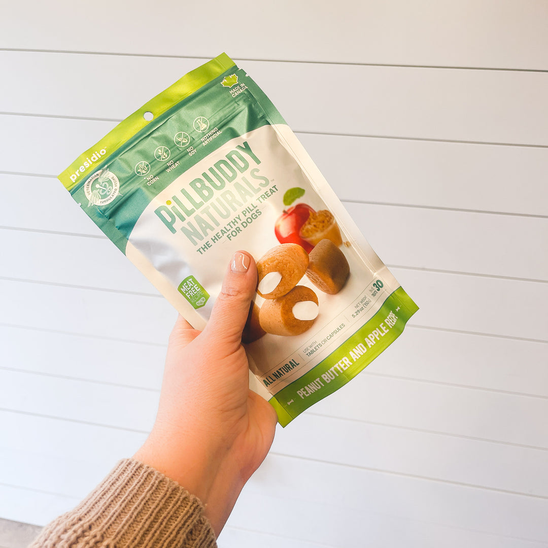 PillBuddy Naturals | Peanut Butter & Apple | Pill Treat