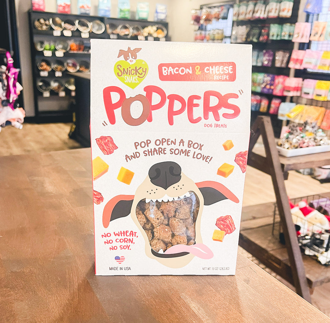 Poppers | Bacon & Cheese Treat 10 oz