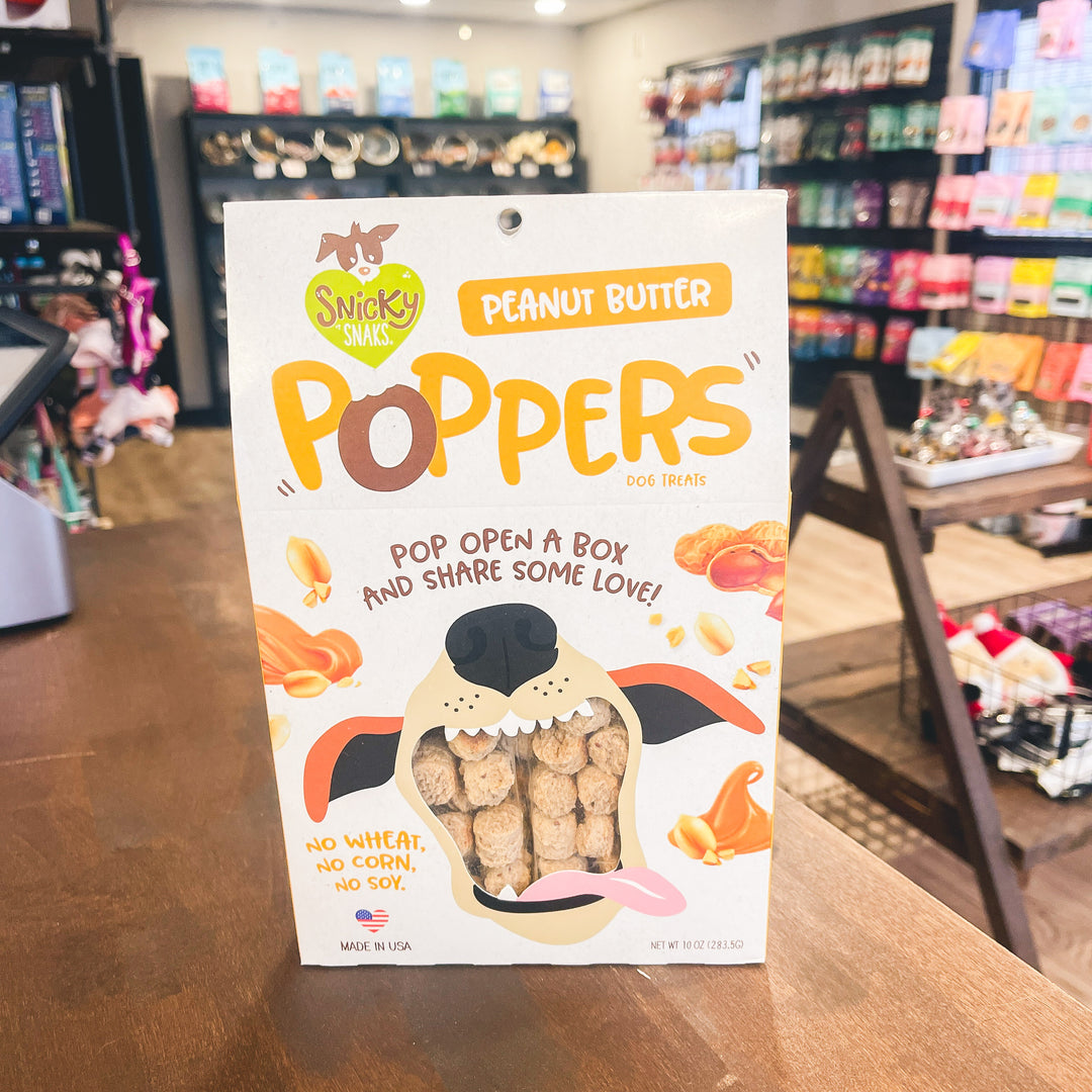 Poppers | Peanut Butter Treats 10 oz