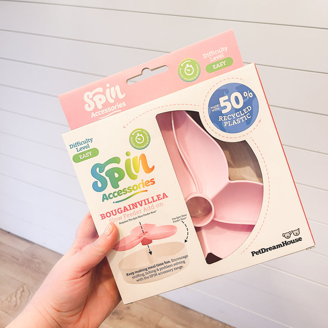 Spin Accessories | Pink Bougainvillea | Slow Feeder Add-on
